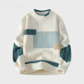 Color-Block Two-Tone Sweater